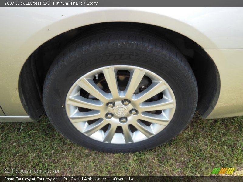 Platinum Metallic / Ebony 2007 Buick LaCrosse CXS