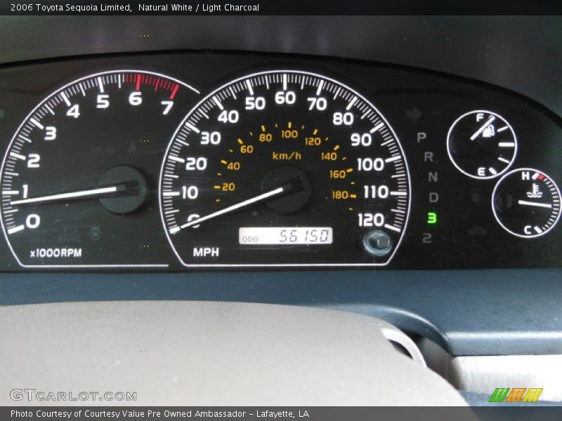 Natural White / Light Charcoal 2006 Toyota Sequoia Limited