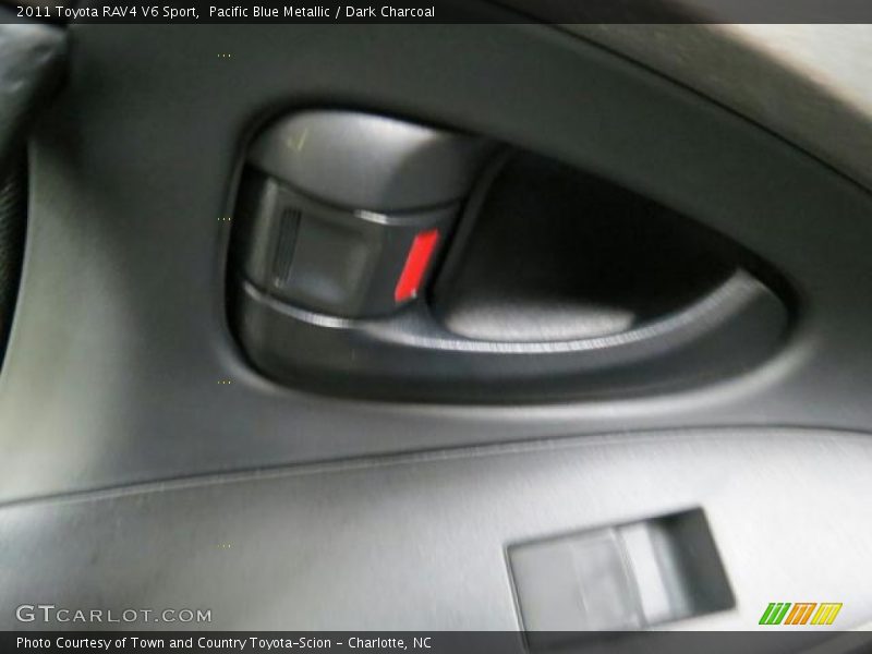 Pacific Blue Metallic / Dark Charcoal 2011 Toyota RAV4 V6 Sport