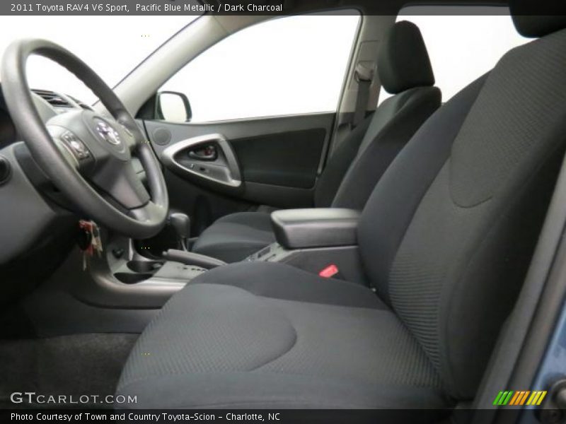 Pacific Blue Metallic / Dark Charcoal 2011 Toyota RAV4 V6 Sport