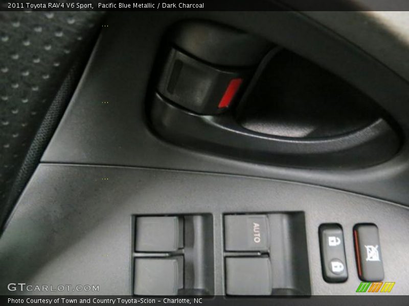 Pacific Blue Metallic / Dark Charcoal 2011 Toyota RAV4 V6 Sport