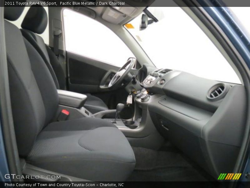 Pacific Blue Metallic / Dark Charcoal 2011 Toyota RAV4 V6 Sport