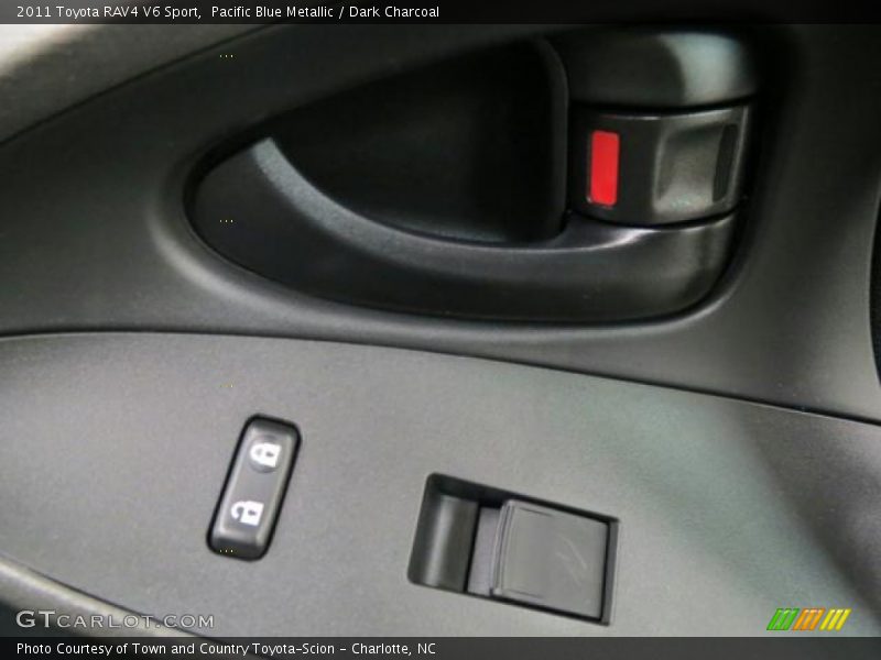 Pacific Blue Metallic / Dark Charcoal 2011 Toyota RAV4 V6 Sport