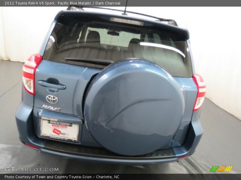 Pacific Blue Metallic / Dark Charcoal 2011 Toyota RAV4 V6 Sport