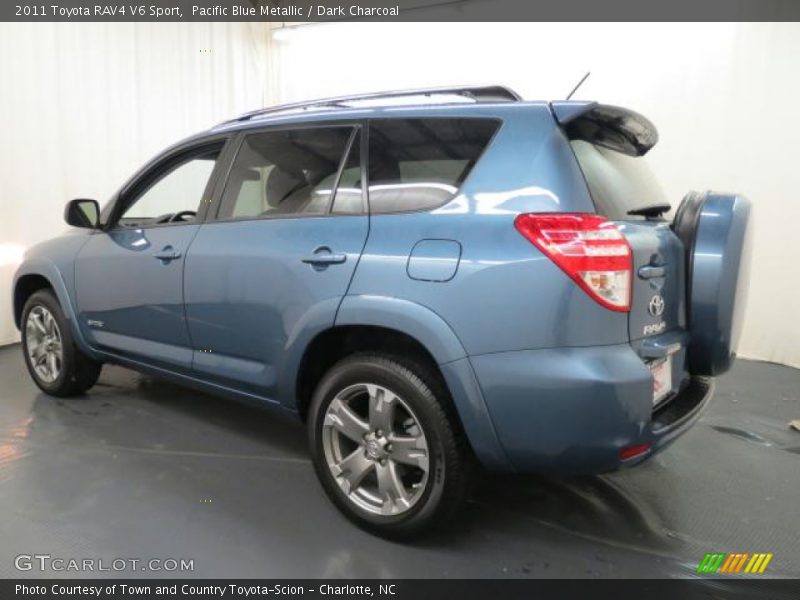 Pacific Blue Metallic / Dark Charcoal 2011 Toyota RAV4 V6 Sport