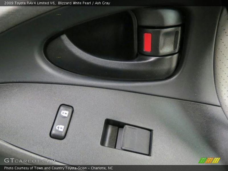 Blizzard White Pearl / Ash Gray 2009 Toyota RAV4 Limited V6