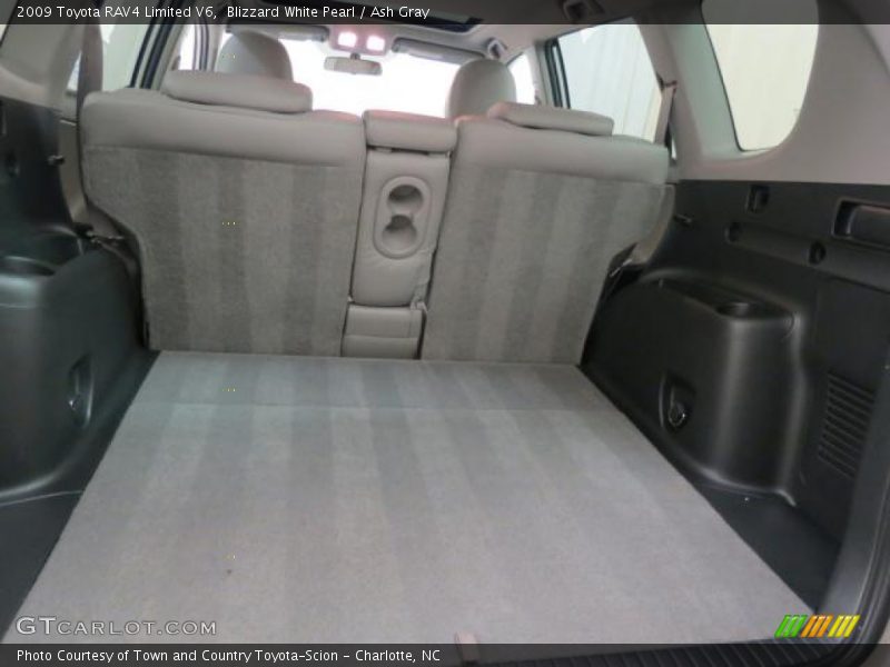 Blizzard White Pearl / Ash Gray 2009 Toyota RAV4 Limited V6