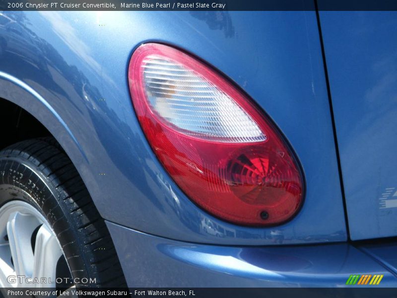 Marine Blue Pearl / Pastel Slate Gray 2006 Chrysler PT Cruiser Convertible