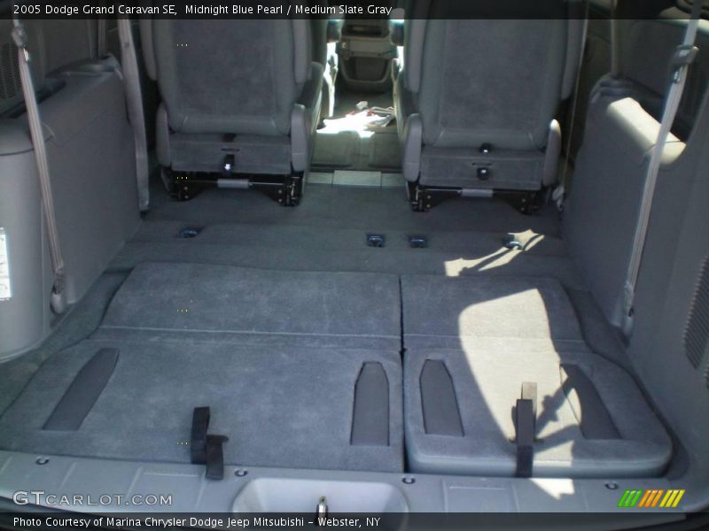 Midnight Blue Pearl / Medium Slate Gray 2005 Dodge Grand Caravan SE