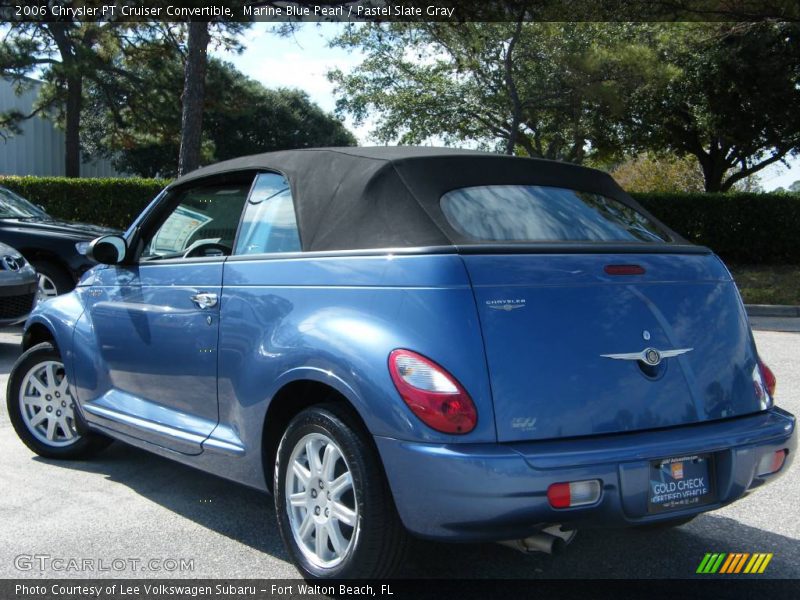 Marine Blue Pearl / Pastel Slate Gray 2006 Chrysler PT Cruiser Convertible