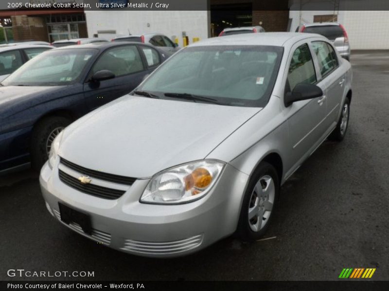 Ultra Silver Metallic / Gray 2005 Chevrolet Cobalt Sedan