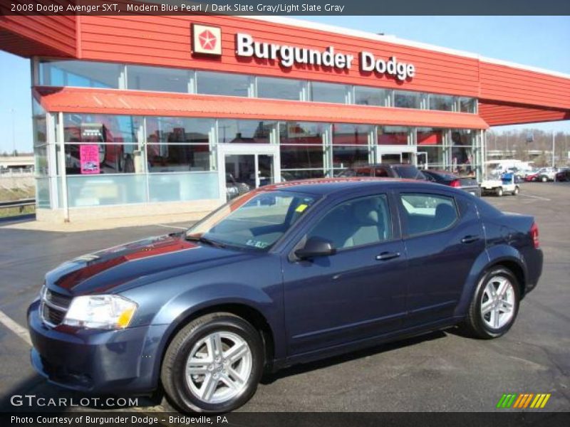 Modern Blue Pearl / Dark Slate Gray/Light Slate Gray 2008 Dodge Avenger SXT