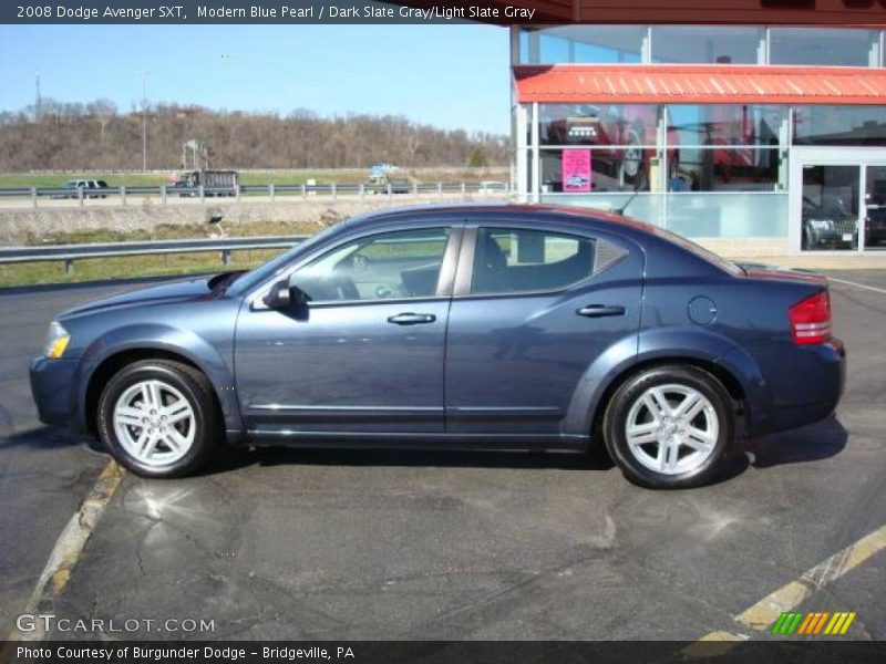 Modern Blue Pearl / Dark Slate Gray/Light Slate Gray 2008 Dodge Avenger SXT