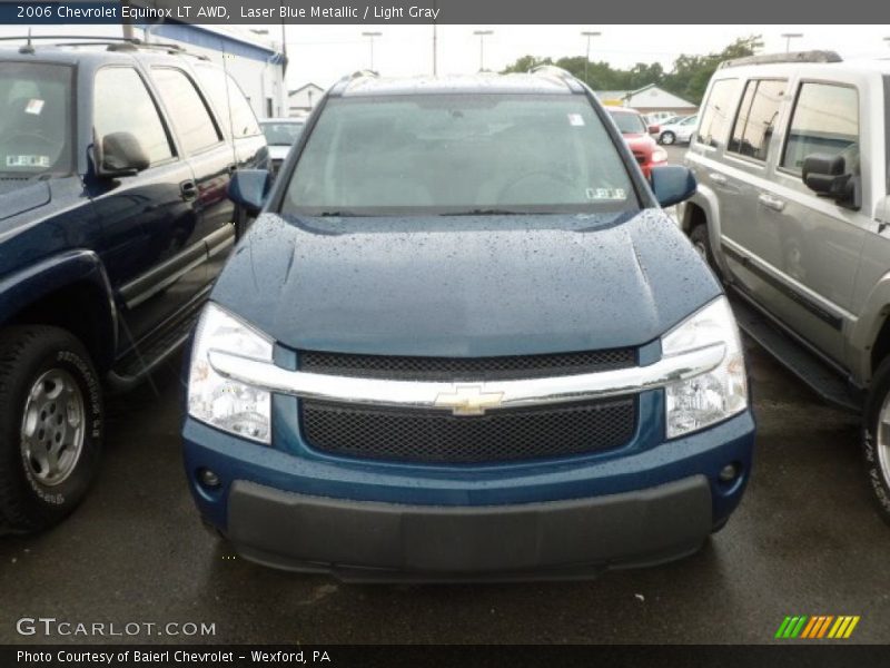 Laser Blue Metallic / Light Gray 2006 Chevrolet Equinox LT AWD
