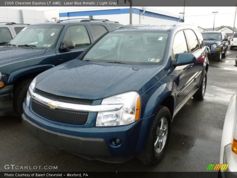 Laser Blue Metallic / Light Gray 2006 Chevrolet Equinox LT AWD
