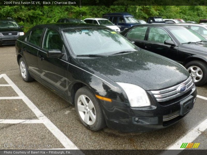 Black / Charcoal Black 2006 Ford Fusion SE V6