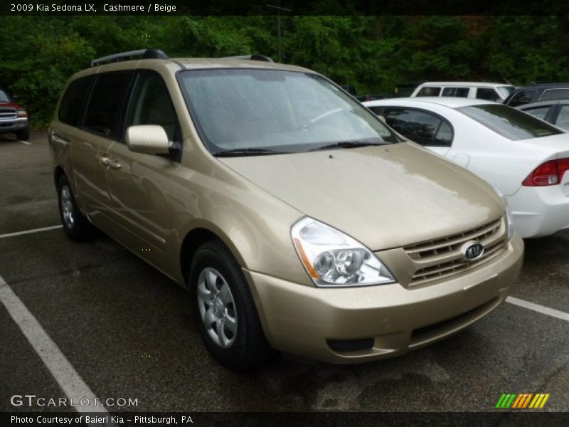 Cashmere / Beige 2009 Kia Sedona LX