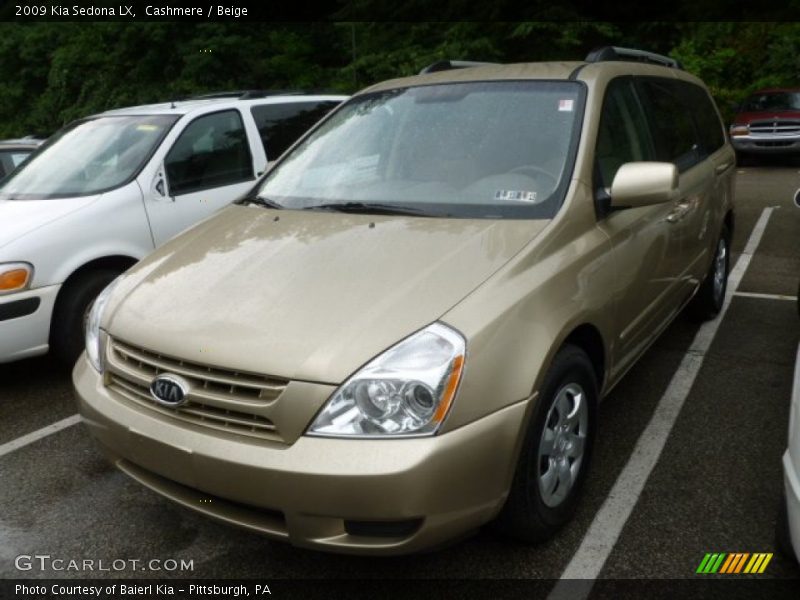 Cashmere / Beige 2009 Kia Sedona LX