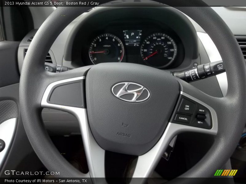  2013 Accent GS 5 Door Steering Wheel