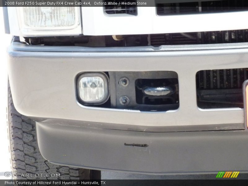 Oxford White / Medium Stone 2008 Ford F250 Super Duty FX4 Crew Cab 4x4