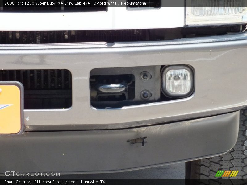 Oxford White / Medium Stone 2008 Ford F250 Super Duty FX4 Crew Cab 4x4