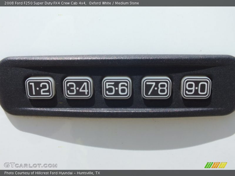 Oxford White / Medium Stone 2008 Ford F250 Super Duty FX4 Crew Cab 4x4