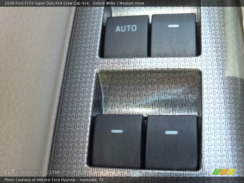 Oxford White / Medium Stone 2008 Ford F250 Super Duty FX4 Crew Cab 4x4