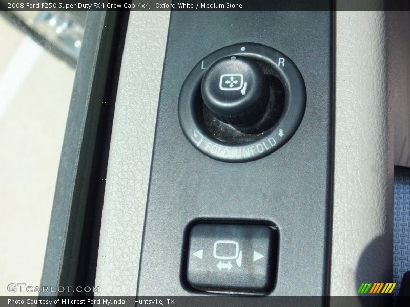 Controls of 2008 F250 Super Duty FX4 Crew Cab 4x4