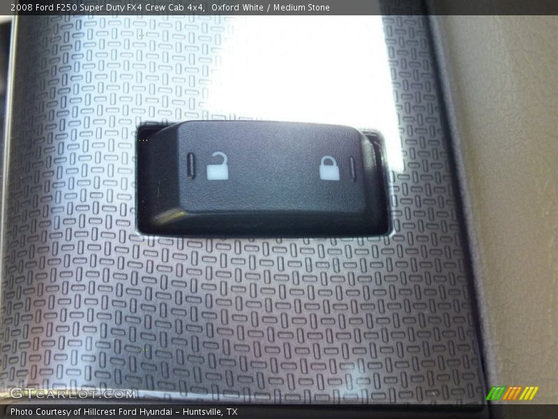 Oxford White / Medium Stone 2008 Ford F250 Super Duty FX4 Crew Cab 4x4