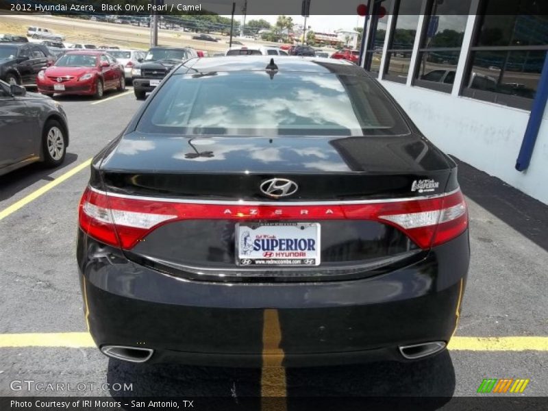 Black Onyx Pearl / Camel 2012 Hyundai Azera