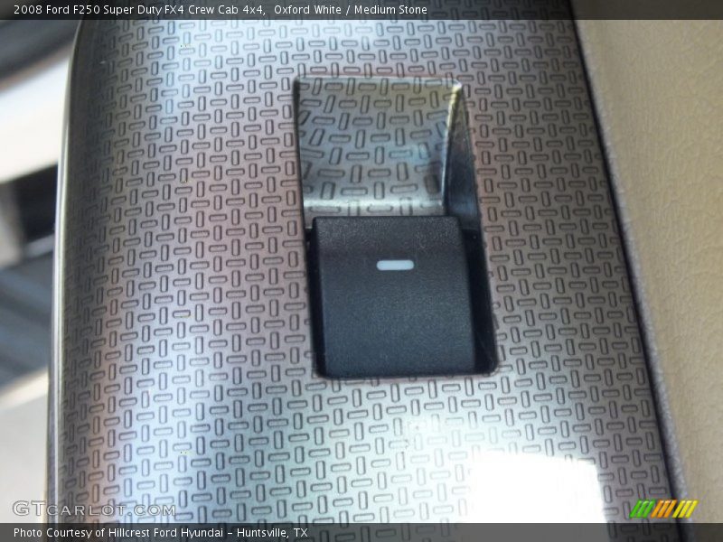 Oxford White / Medium Stone 2008 Ford F250 Super Duty FX4 Crew Cab 4x4