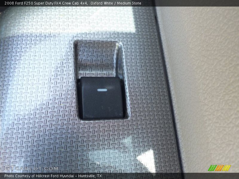 Oxford White / Medium Stone 2008 Ford F250 Super Duty FX4 Crew Cab 4x4