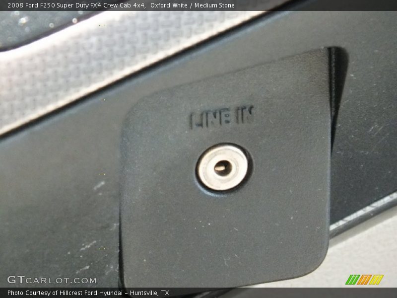 Oxford White / Medium Stone 2008 Ford F250 Super Duty FX4 Crew Cab 4x4