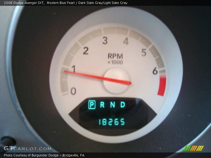 Modern Blue Pearl / Dark Slate Gray/Light Slate Gray 2008 Dodge Avenger SXT