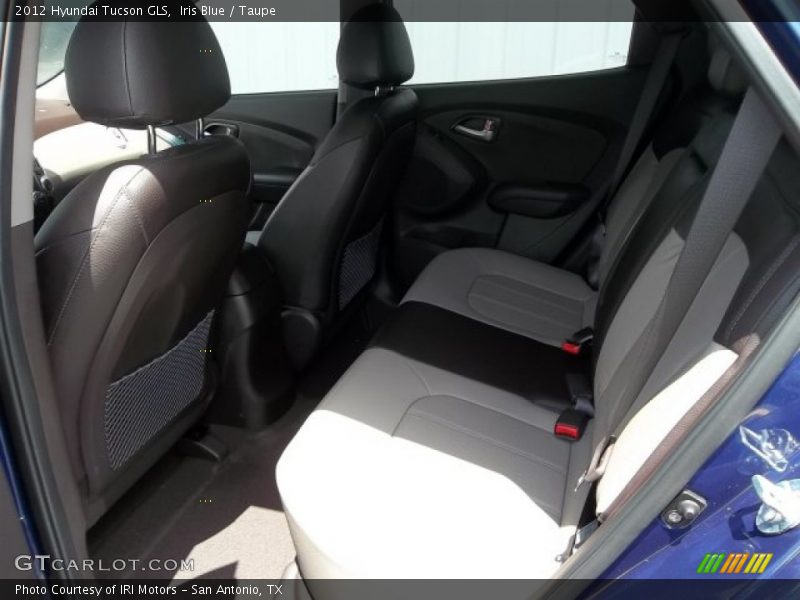 Iris Blue / Taupe 2012 Hyundai Tucson GLS