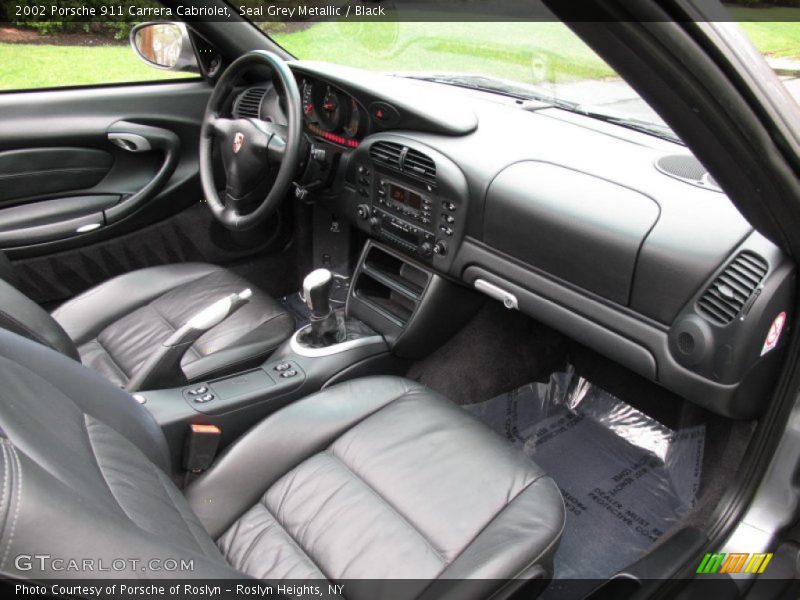  2002 911 Carrera Cabriolet Black Interior