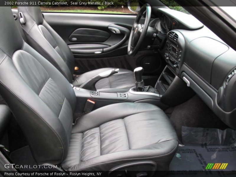  2002 911 Carrera Cabriolet Black Interior