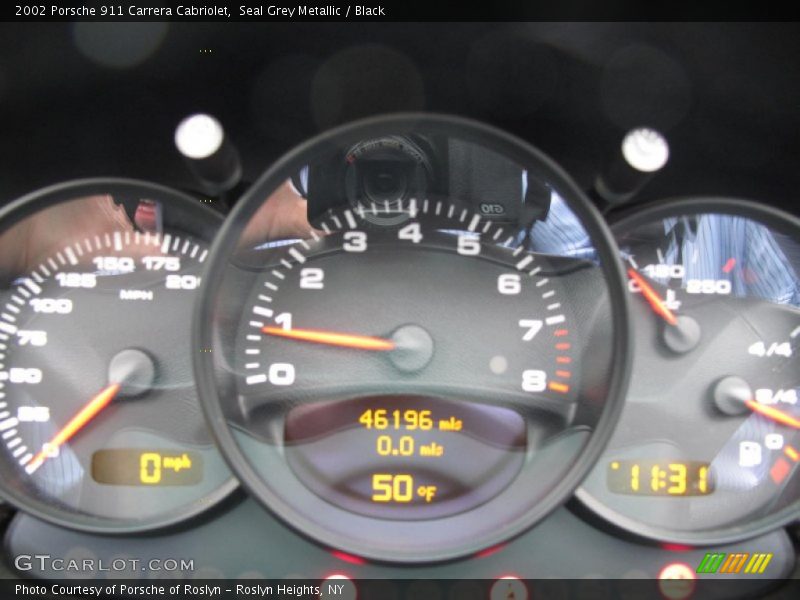  2002 911 Carrera Cabriolet Carrera Cabriolet Gauges