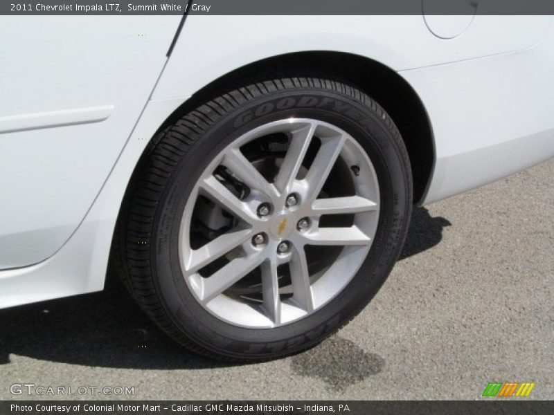 Summit White / Gray 2011 Chevrolet Impala LTZ