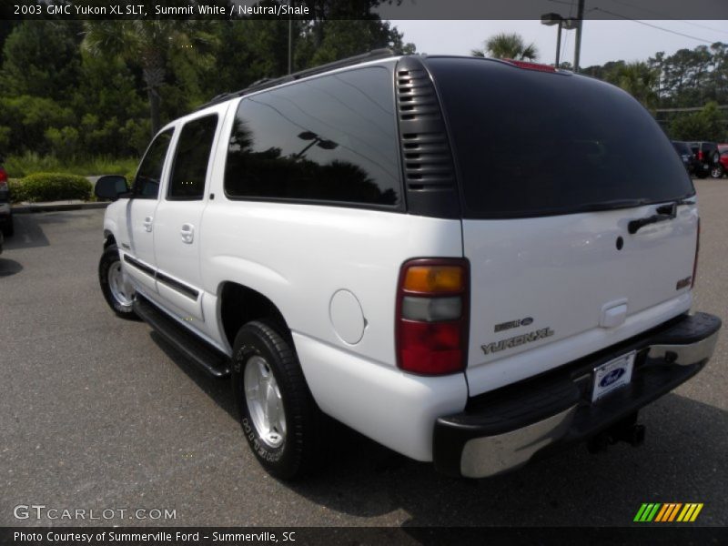 Summit White / Neutral/Shale 2003 GMC Yukon XL SLT