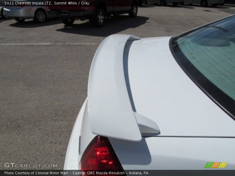 Summit White / Gray 2011 Chevrolet Impala LTZ