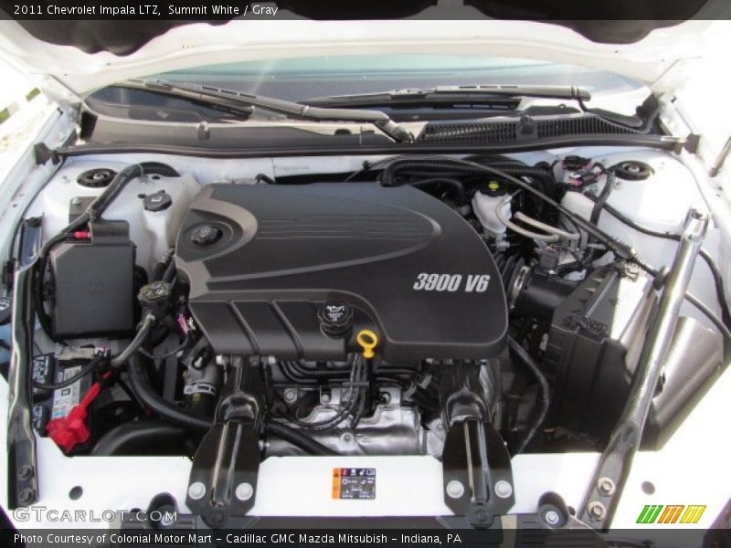 Summit White / Gray 2011 Chevrolet Impala LTZ