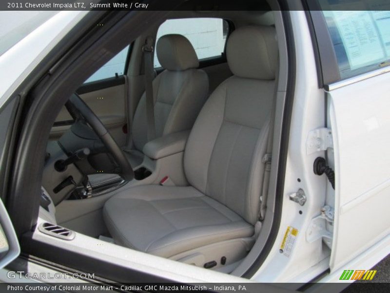 Summit White / Gray 2011 Chevrolet Impala LTZ