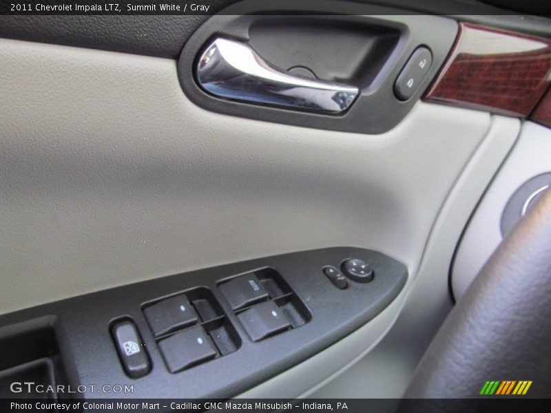 Summit White / Gray 2011 Chevrolet Impala LTZ