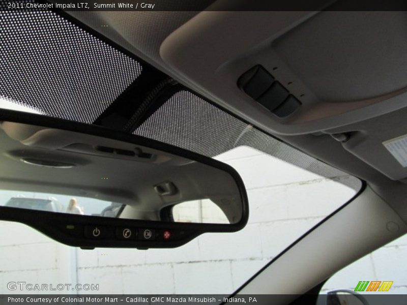 Summit White / Gray 2011 Chevrolet Impala LTZ