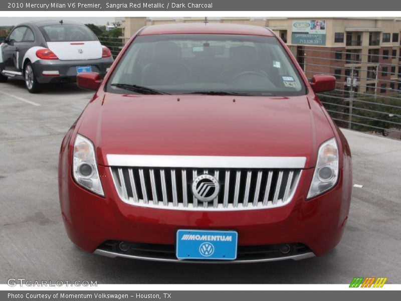 Sangria Red Metallic / Dark Charcoal 2010 Mercury Milan V6 Premier