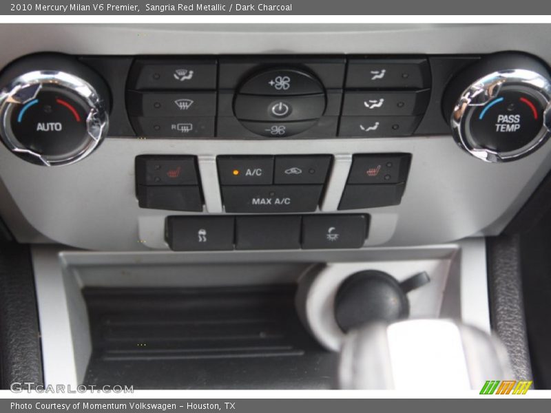 Sangria Red Metallic / Dark Charcoal 2010 Mercury Milan V6 Premier