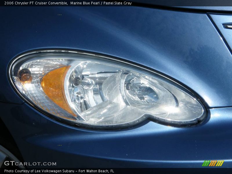 Marine Blue Pearl / Pastel Slate Gray 2006 Chrysler PT Cruiser Convertible