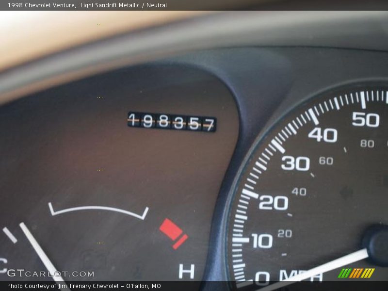 Light Sandrift Metallic / Neutral 1998 Chevrolet Venture