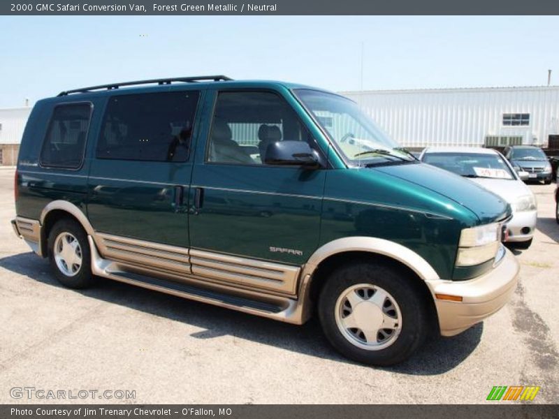 Forest Green Metallic / Neutral 2000 GMC Safari Conversion Van